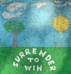 painted tile with surrender to win quote at turning point of tampa
