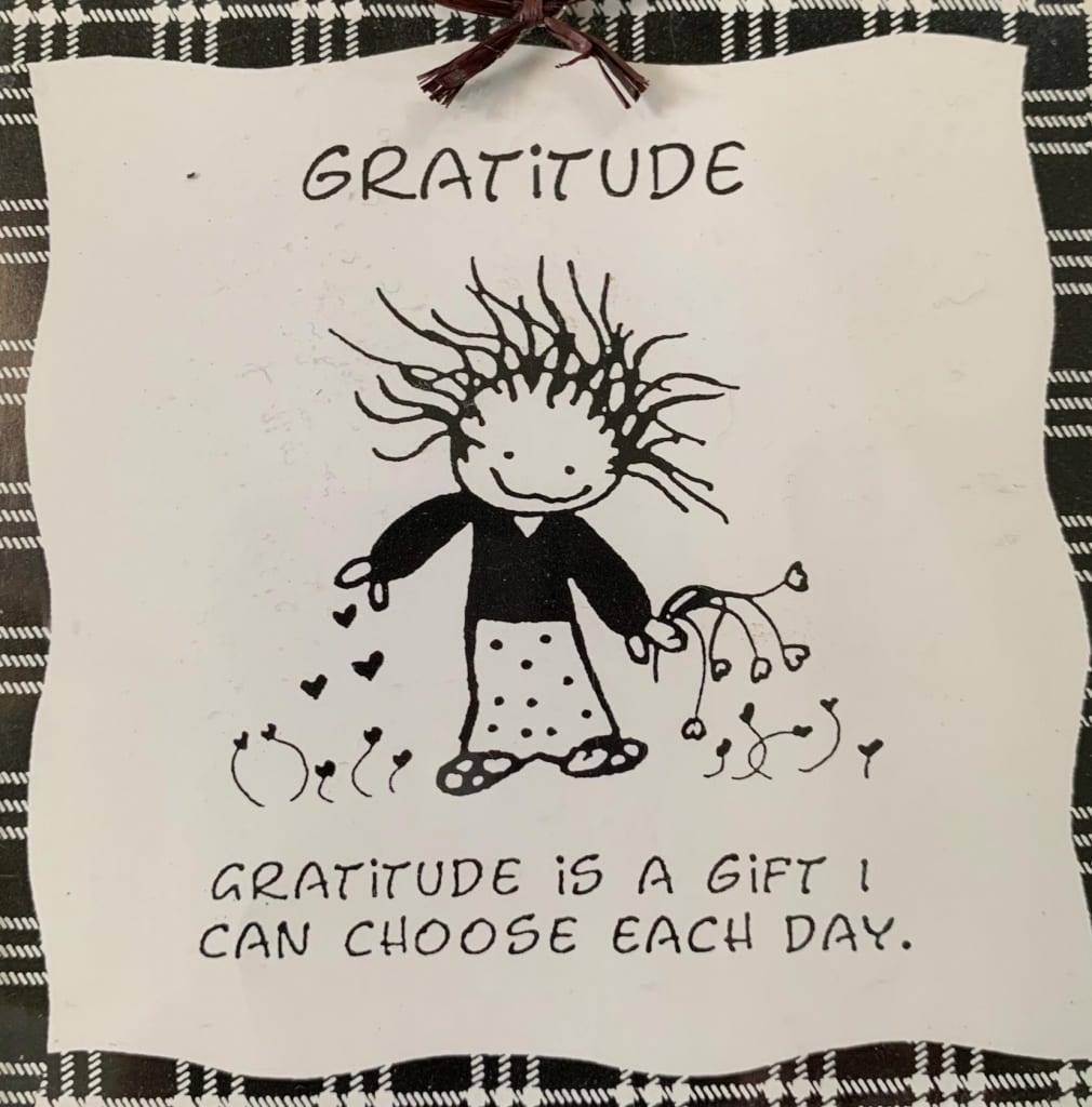 Gratitude for Blessings, Big and Small - Anonymous