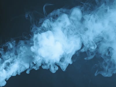 smoke from vaping