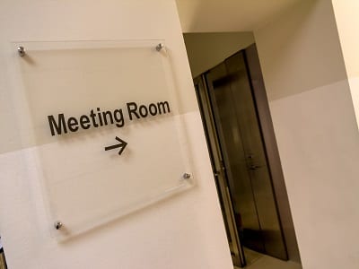 NA Meeting Sign
