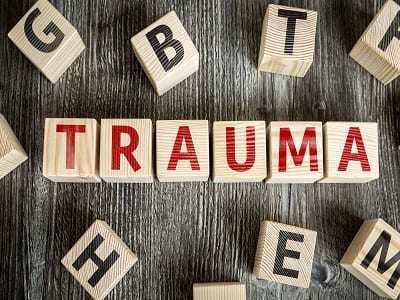 trauma spelled out