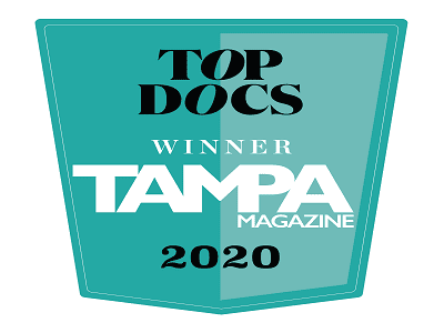 Tampa Magazine Top Doctor award