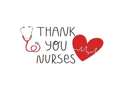 thank you nurses message