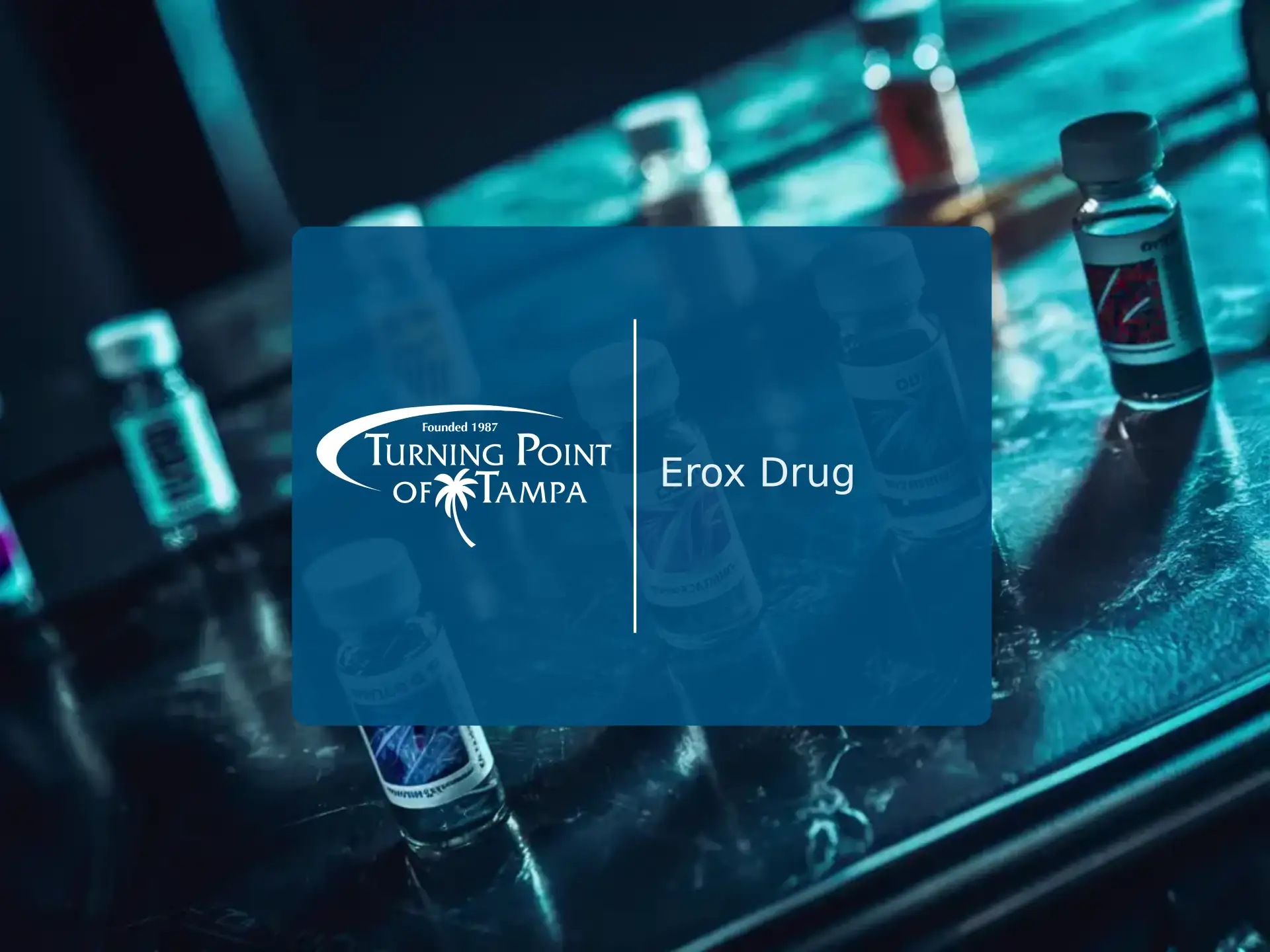 Colorful Synthetic Drug Powders and Pills Representing Erox Substances | Turning Point of Tampa